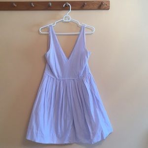 Pale Purple J. Crew Dress with Pockets